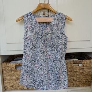 Women's sleeveless Croft and Barrow shirt size small